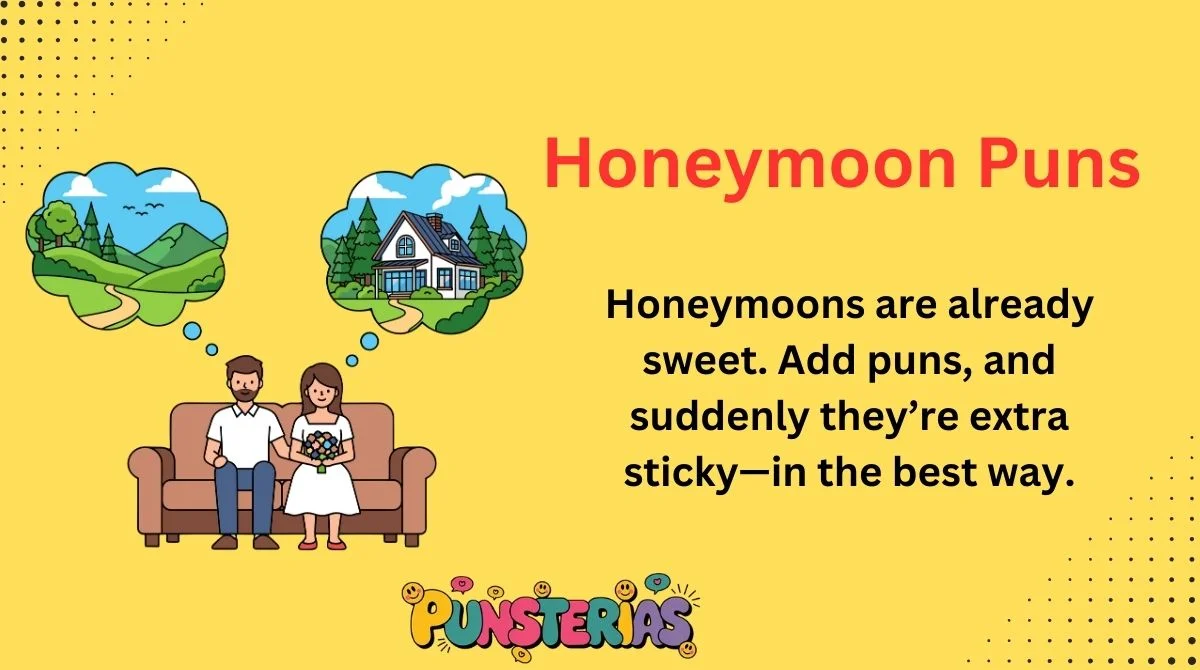 Honeymoon Puns